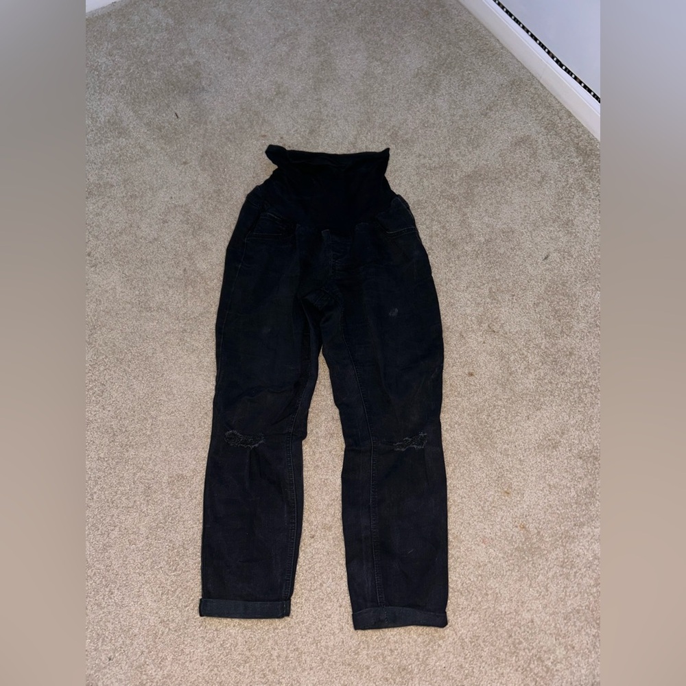 Jessica Simpson Black Maternity Jeans